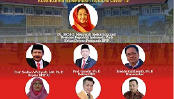 Webinar UNP Memperingati 75 Tahun Kelahiran Pancasila
